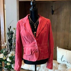 EUC brushed cotton Tommy Hilfiger blazer jacket.